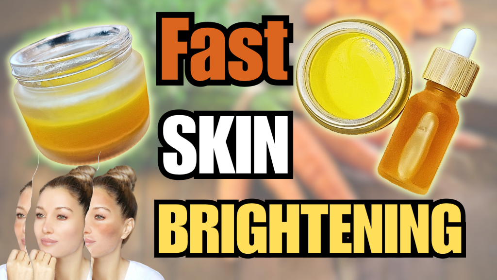 Brighten Your Skin with Easy Homemade Carrot Oil &&nbsp;Cream